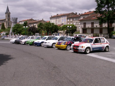 voitures écurie rallye du Sidobre 2013